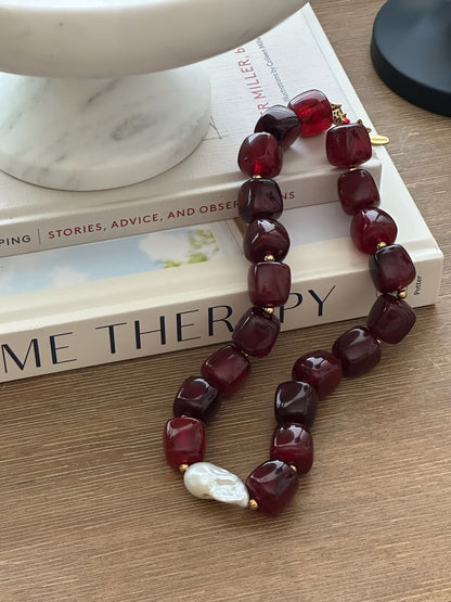 Cherry Bubble Necklace