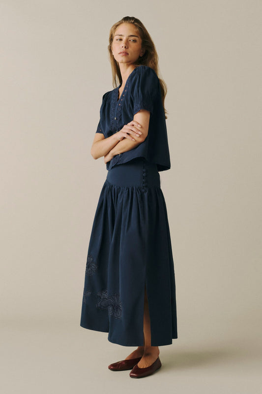 Lonestar Skirt - Navy