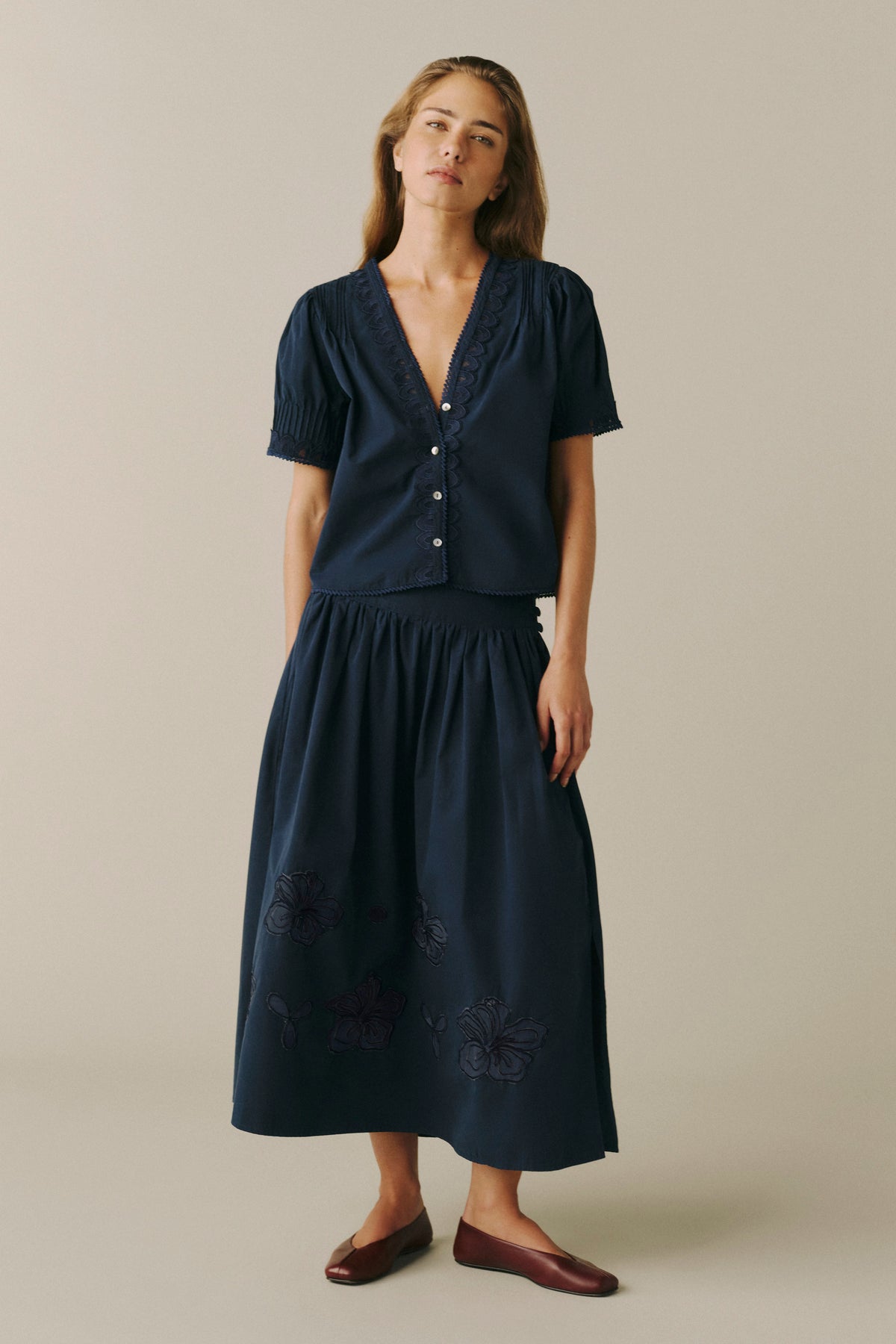 Lonestar Skirt - Navy