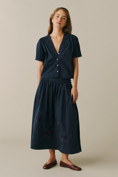 Lonestar Skirt - Navy