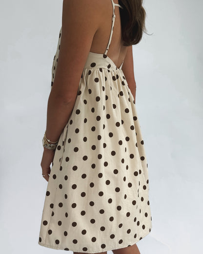 Polka Dot Mini Dress